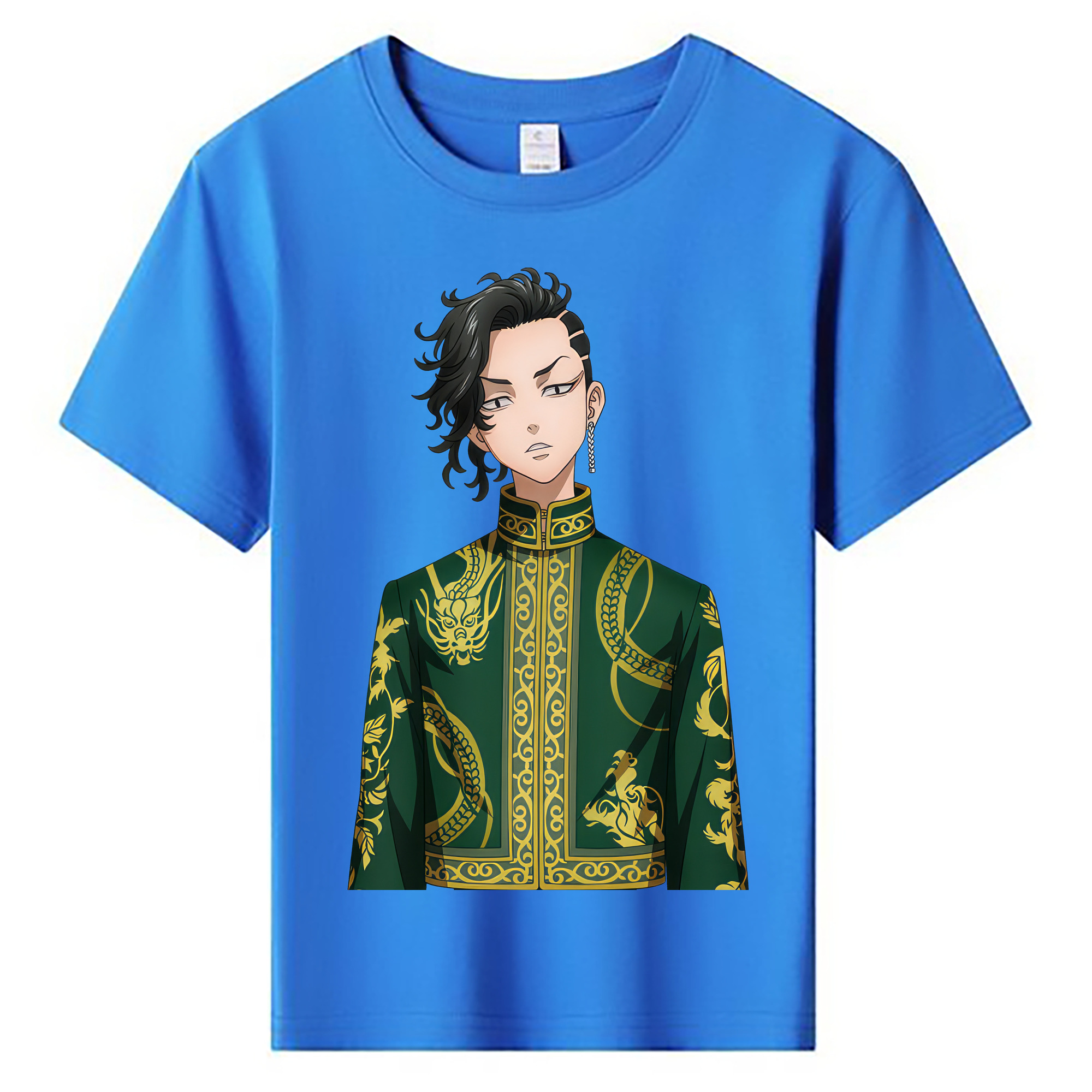 （画像用） 東京リベンジャーズ Tokyo Revengers 綿100％キッズTシャツ（フロントプリント）